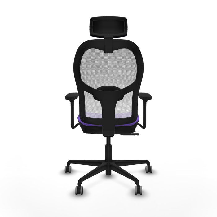 PIQUERAS Y CRESPO Silla de oficina Jorquera con Mecanismo Sincro/Traslack, Lila y Blanco PIQUERAS Y CRESPO Silla de oficina Jorquera con Mecanismo Sincro/Traslack, Lila y Blanco