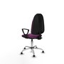 PIQUERAS Y CRESPO Silla de oficina Algarra Morado