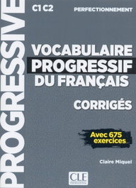CLE-ANAYA Vocabulaire Progressif Français Corrigés