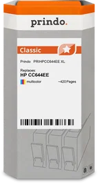 Prindo Cartucho de tinta Classic XL para HP CC644EE (300 XL)
