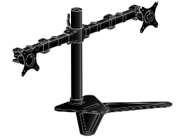 Iiyama DS1002D-B1 Soporte para monitor de 76,2 cm (30 pulgadas) Negro