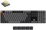 Keychron K5X Teclado Gaming Low-Profile Banana RGB Negro-Gris