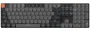 Keychron K5X Teclado Gaming Low-Profile Banana RGB Negro-Gris