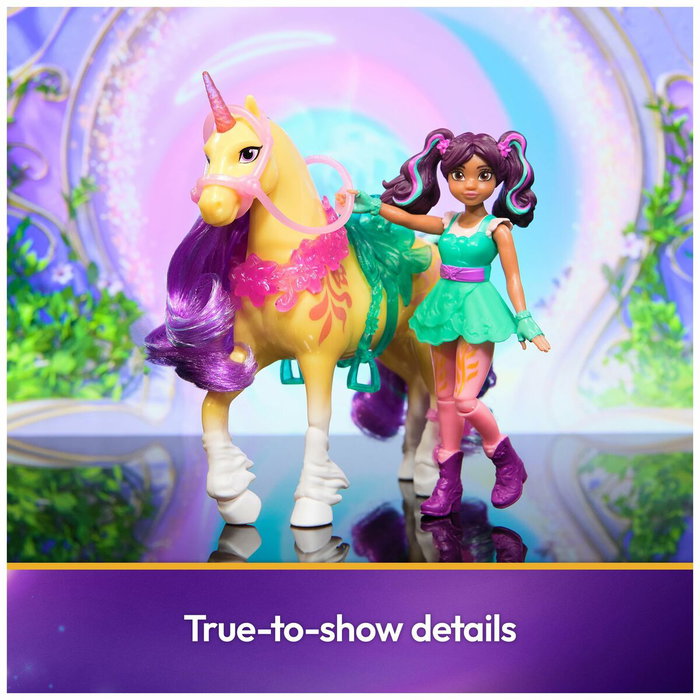 Spinmaster Figuras de Ava y Leaf - Unicorn School