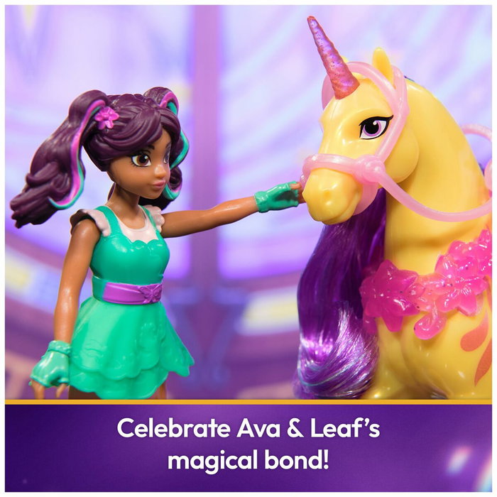 Spinmaster Figuras de Ava y Leaf - Unicorn School