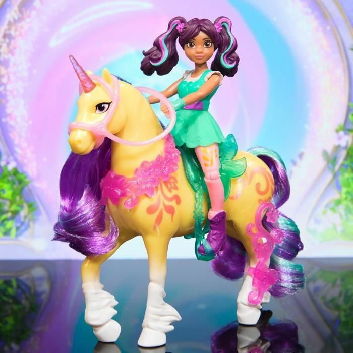 Spinmaster Figuras de Ava y Leaf - Unicorn School