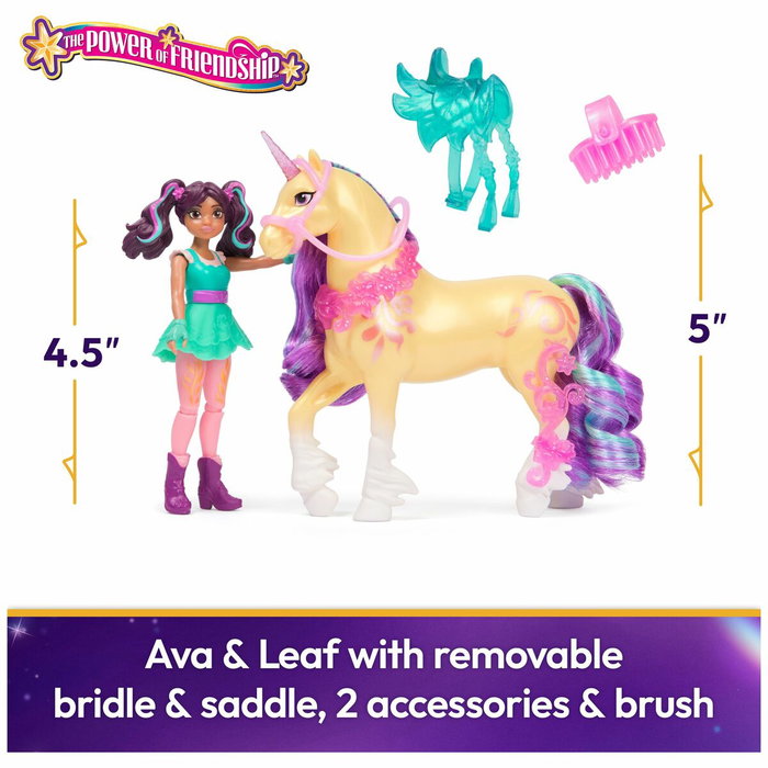 Spinmaster Figuras de Ava y Leaf - Unicorn School