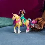 Spinmaster Unicorn School Figuras de Ava y Leaf SPI6072678 - A partir de 4 años - 5 accesorios incluidos