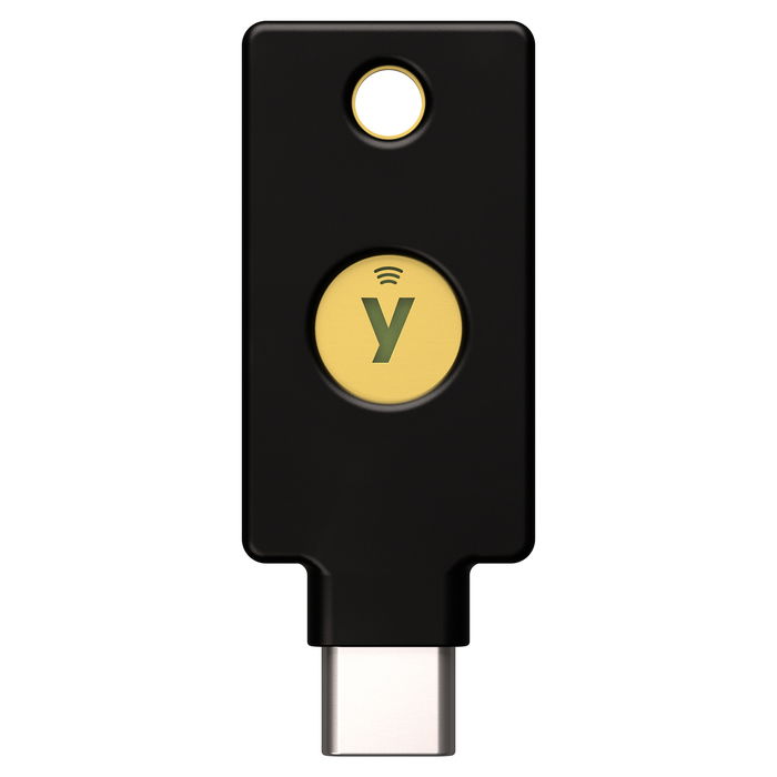 Yubico YubiKey 5C NFC FIPS Llave de Seguridad USB-C con NFC, Certificación FIPS 140-2