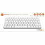 Teclado Mobility Lab KMP2000W Mini Blanco