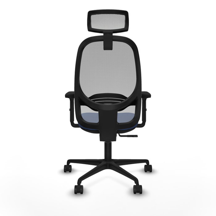 PIQUERAS Y CRESPO Silla de oficina Cilanco con mecanismo Sincro, Azul marino y Gris PIQUERAS Y CRESPO Silla de oficina Cilanco con mecanismo Sincro, Azul marino y Gris