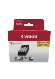 Canon Multipack de tintas CLI-581 2103C006 (Negro, Cian, Magenta, Amarillo)