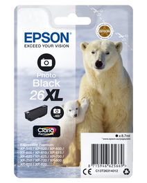 Epson Claria Premium Cartucho foto Negro 26XL Alta Capacidad Expression Premium XP-510