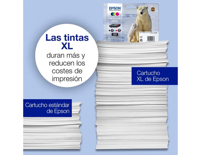 Epson Claria Premium Cartucho 26XL Foto Negro T2631