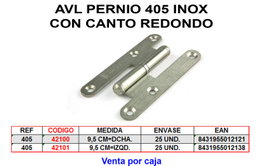 AVL Pernio 405 9,5 mm Canto Redondo Dcha Níquel