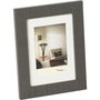 Walther Home Marco de madera 10x15 gris HO015D
