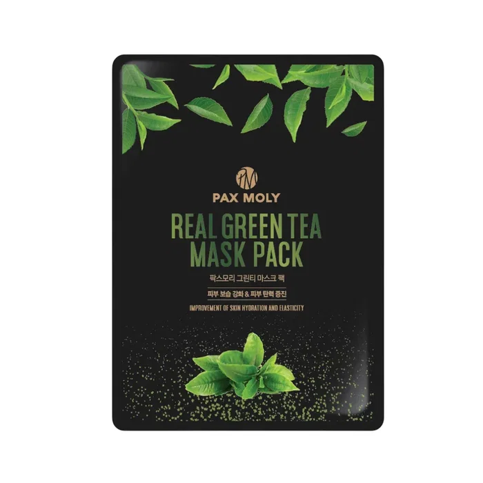 PaxMoly Real Green Tea Mascarilla facial de 25 ml PaxMoly Real Green Tea Mascarilla facial de 25 ml
