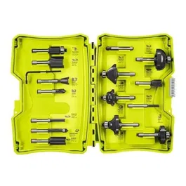 Ryobi Caja 15 Cortadores Variados Vástago Ø 6 mm RAKRBS15