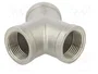 GEBO Conector en T Divisor Y Hembra-Hembra-Hembra G 3/4 de Acero Inoxidable