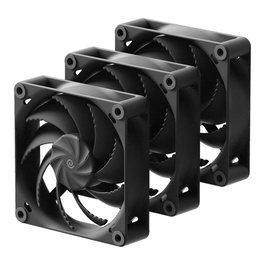 HAVN H12 PWM Ventiladores de caja, 3er Pack, 120mm - negro