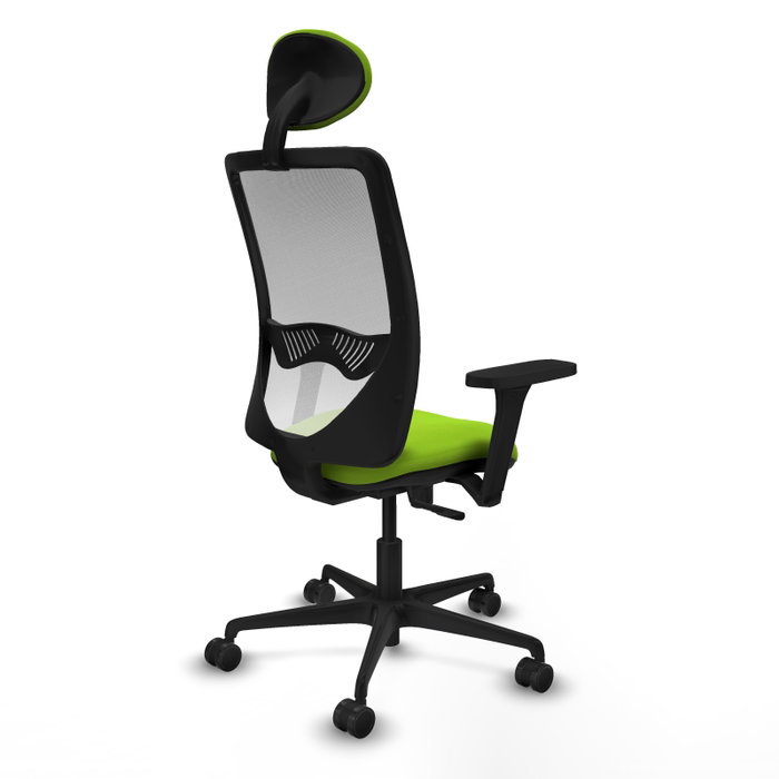 PIQUERAS Y CRESPO Silla de oficina Zulema con mecanismo Sincro, color Pistacho y Blanco PIQUERAS Y CRESPO Silla de oficina Zulema con mecanismo Sincro, color Pistacho y Blanco