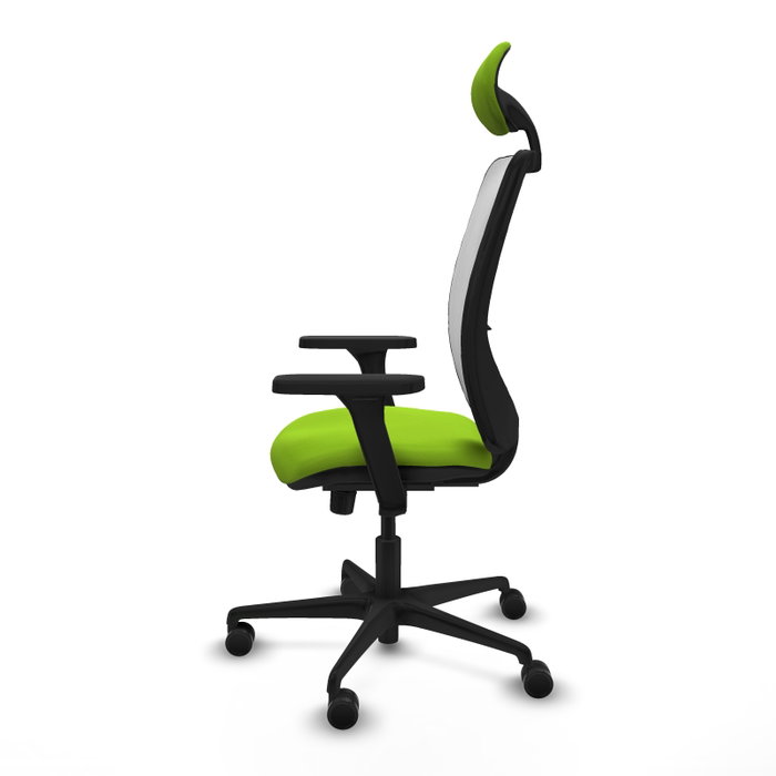 PIQUERAS Y CRESPO Silla de oficina Zulema con mecanismo Sincro, color Pistacho y Blanco PIQUERAS Y CRESPO Silla de oficina Zulema con mecanismo Sincro, color Pistacho y Blanco
