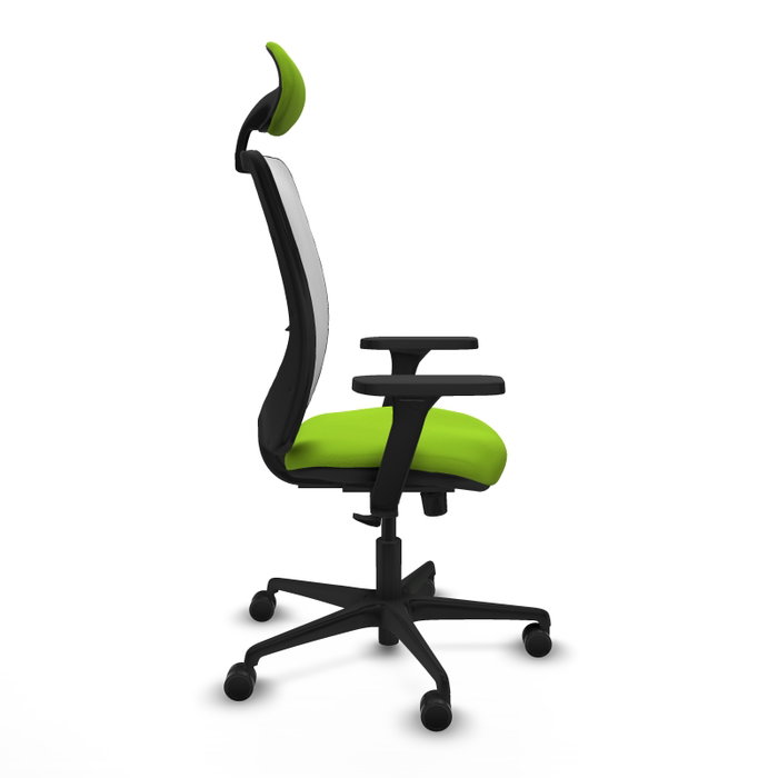 PIQUERAS Y CRESPO Silla de oficina Zulema con mecanismo Sincro, color Pistacho y Blanco PIQUERAS Y CRESPO Silla de oficina Zulema con mecanismo Sincro, color Pistacho y Blanco