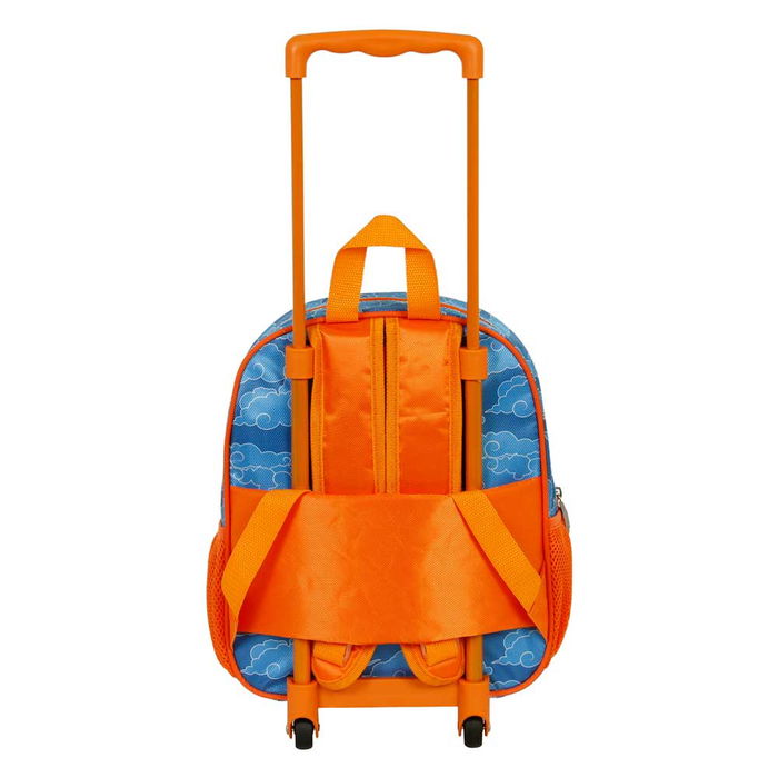 Naruto Mochila Infantil 3D con Ruedas Pequeña Ramen Azul 7L 30cm