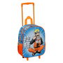 Naruto Mochila Infantil 3D con Ruedas Pequeña Ramen Azul 7L 30cm