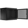 Lanberg WF01-6409-23B Armario Rack 9U Bastidor de Pared Negro