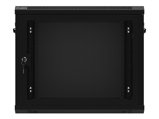 Lanberg Armario Rack de Pared 9U 600x450 Negro