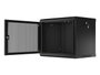 Lanberg Armario Rack Mural 9U 600x450 Negro