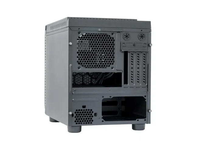 Chieftec CI-01B-OP Gabinete mATX con Bahía Externa 5,25" y 3,5", Interna 2x 3,5" y 3x 2,5", USB 3.0