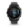 Garmin fenix E 47mm Negro Pizarra Reloj Deportivo AMOLED Pantalla Táctil GPS