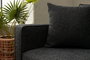 Atelier Del Sofa Sofá Esquinero Antracita y Oro 258x258cm, Confort y Lujo para su Salón