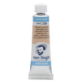 Van Gogh Acuarela Tubo 10 ml Amarillo Nápoles Rojo 224