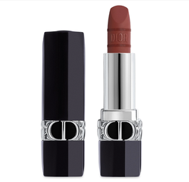 Dior Rouge, Satén mate, Lápiz labial cremoso, Borgoña suave, 3.5 g