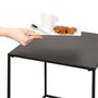 MAX HOME-SET 2 Mesas Auxiliares de Metal