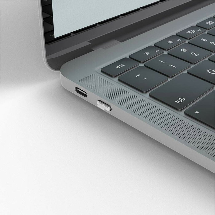 Lindy Bloqueador de puerto USB Tipo C con llave, Blanco