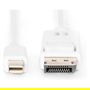 Digitus MiniDP -> DPort Cable DisplayPort 2m Macho/Macho Blanco