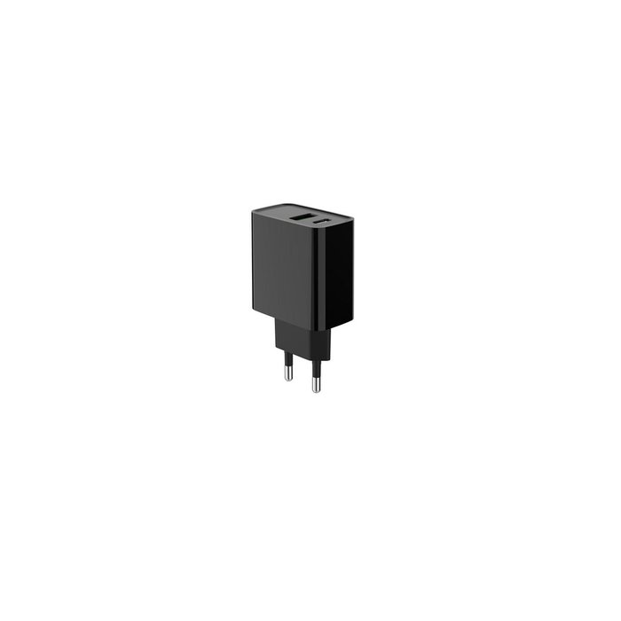 Gembird TA-UC-PDQC20-01-BK Cargador Rápido USB Tipo C Negro