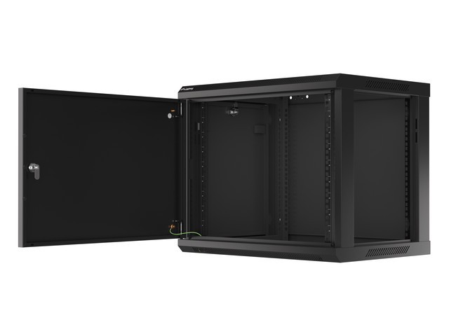 Lanberg Armario Mural Rack 19 Pulgadas 9U 600x450 Negro Lanberg Armario Mural Rack 19 Pulgadas 9U 600x450 Negro