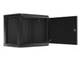 Lanberg Armario Mural Rack 19 Pulgadas 9U 600x450 Negro