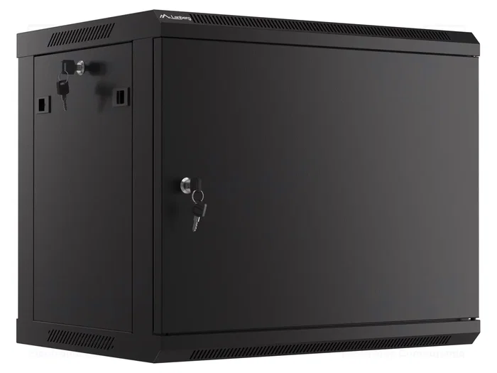 Lanberg Armario Rack Mural 19 Pulgadas 9U 600x450 Negro