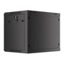 Lanberg Armario Mural Rack 19 pulgadas 9U 600x450 Negro