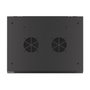 Lanberg Armario Mural Rack 19 pulgadas 9U 600x450 Negro