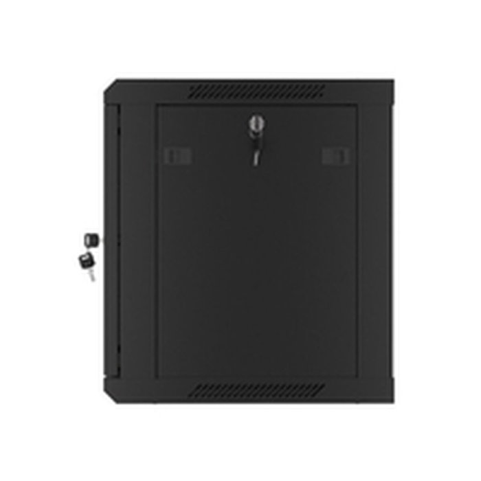 Lanberg Armario Mural Rack 19 pulgadas 9U 600x450 Negro
