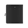 Lanberg Armario Mural Rack 19 pulgadas 9U 600x450 Negro