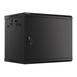 Lanberg WF01-6409-00B Armario Mural Rack 19 Pulgadas 9U Negro