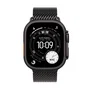 Apple Watch Ultra 3 GPS + Cellular 49mm Titanio Negro con Correa Milanese Loop Negra L